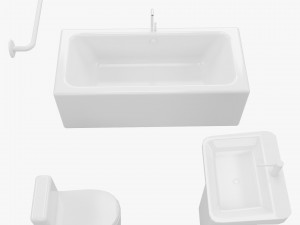 bathroom element 3D 모델