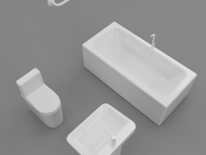 bathroom element 3D Model