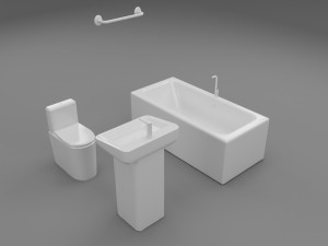 bathroom element 3D Model