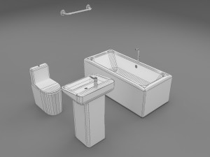 bathroom element 3D Model
