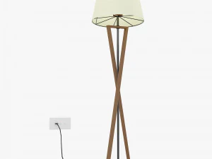 l&acirc;mpada do quarto Modelo 3D