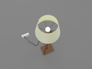 bedroom lamp Modelo 3D