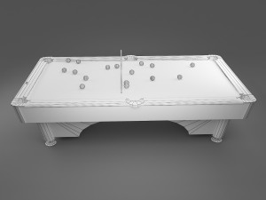 billiard 3D 모델
