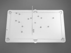 billiard 3D 모델