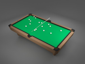 billiard 3D 모델