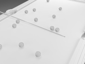 billiard 3D 모델