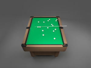 billiard 3D 모델