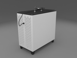 case computer Modèle 3D