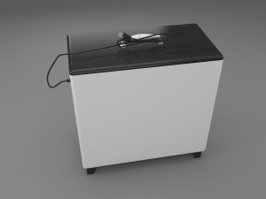 case computer Modèle 3D
