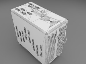 case computer Modèle 3D