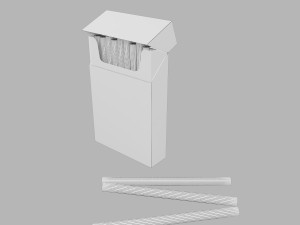 cigarette 3D 모델