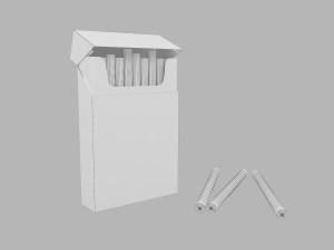 cigarette 3D 모델