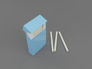 cigarette 3D 모델