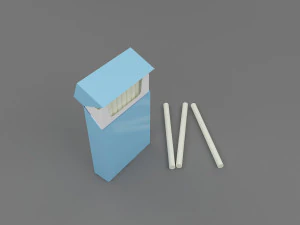 cigarro Modelo 3D