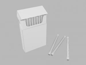 cigarro Modelo 3D