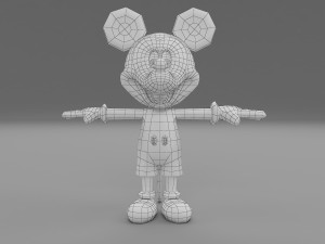 mickey mouse 1 3D Модель
