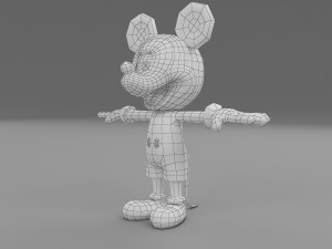 mickey mouse 1 3D Модель