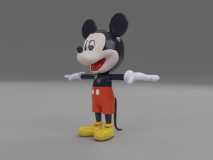 mickey mouse 1 3D Модель
