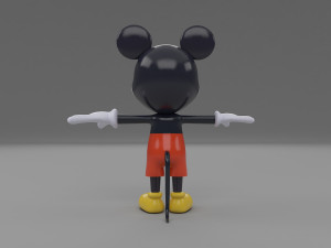 mickey mouse 1 3D Модель
