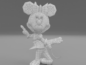 mickey mouse 2 Modello 3D