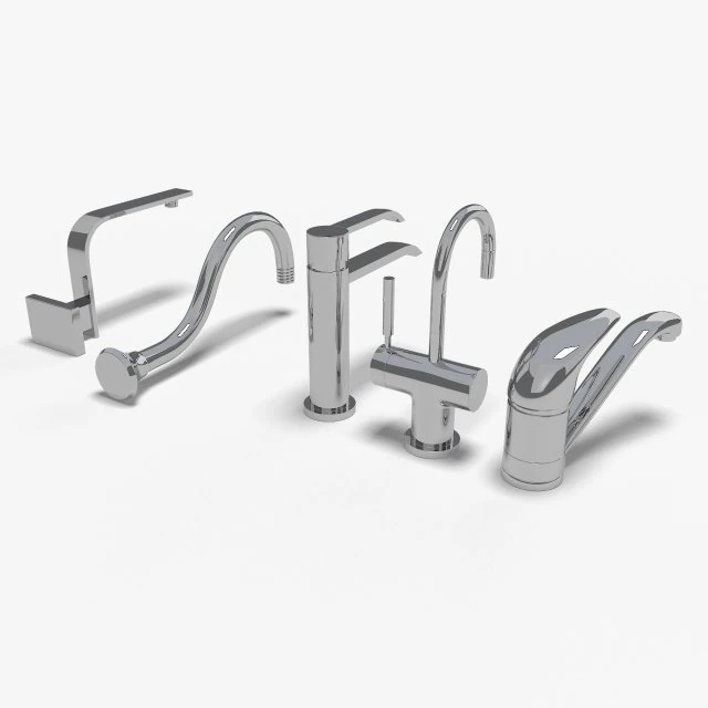 water tap 3D Model .c4d .max .obj .3ds .fbx .stl .blend 