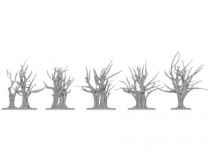 25 tree print 3D-Druckmodell