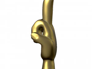 hand symbol 3D Print Model