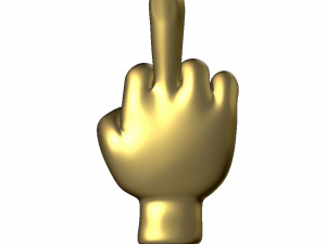 hand symbol 3D-printmodel