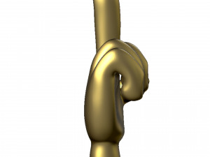 hand symbol 3D-printmodel