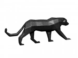 macan tutul Model Cetak 3D