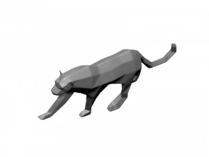 macan tutul Model Cetak 3D