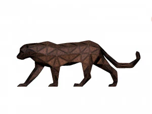 macan tutul Model Cetak 3D