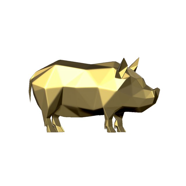 pig print 3D Print Model .c4d .max .obj .3ds .fbx .stl .blend 
