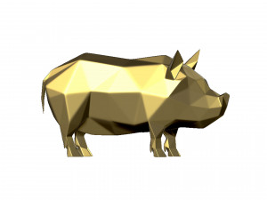 pig print Modelo de Impressão 3D