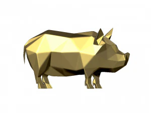 impression de cochon Modèles 3D en vedette