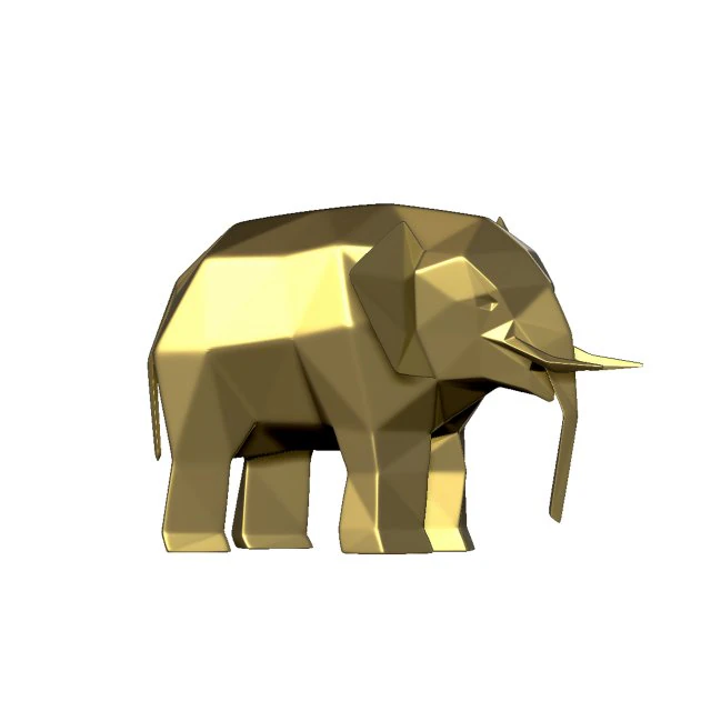 elephant 3D Print Model .c4d .max .obj .3ds .fbx .stl .blend 