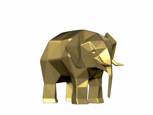 elephant 3D 프린트 모델