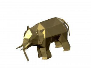 elephant 3D 프린트 모델