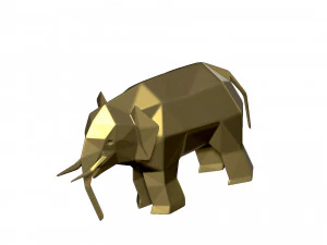elephant 3D Print Model