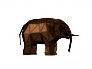 elephant 3D 프린트 모델