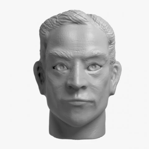 head 1 3D Print Model .c4d .max .obj .3ds .fbx .stl .blend