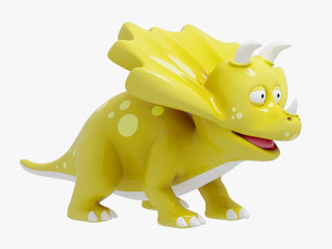 dinosaur cartoon 2 3D Model
