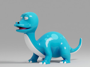 dinosaur cartoon 3 3D 模型