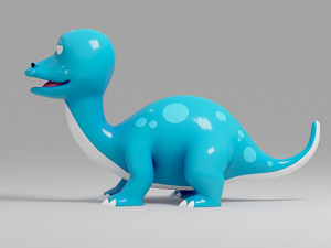 dinosaur cartoon 3 3D 模型
