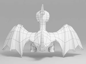 dinosaur cartoon 5 3D Model