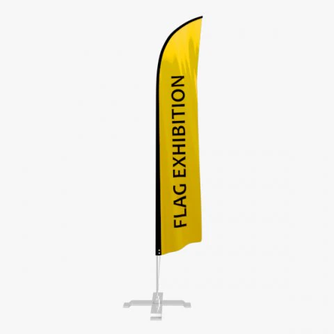 flag exhibition 01 3D Model .c4d .max .obj .3ds .fbx .stl .blend