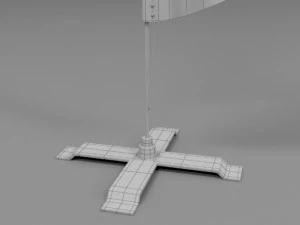 flag exhibition 01 3D Model