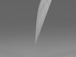 flag exhibition 3 3D Model