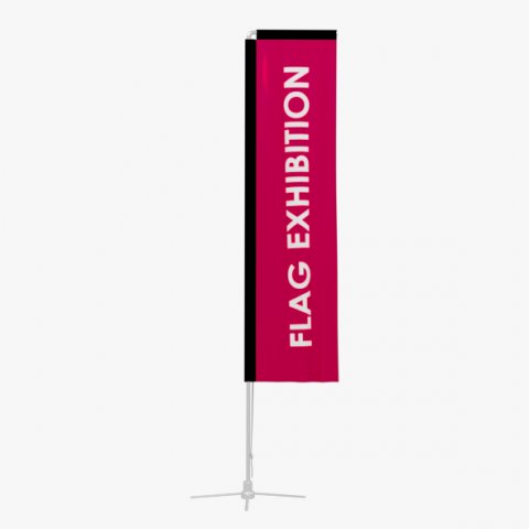 flag exhibition 05 3D Model .c4d .max .obj .3ds .fbx .stl .blend 