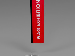 flag exhibition 05 3D Model